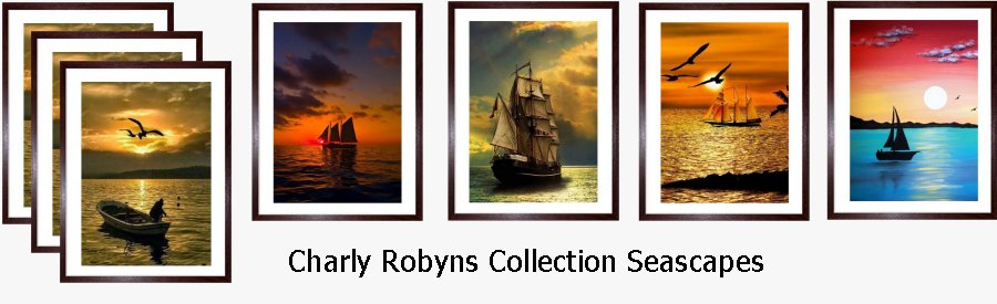 Charly Robyns Seacape Framed Prints